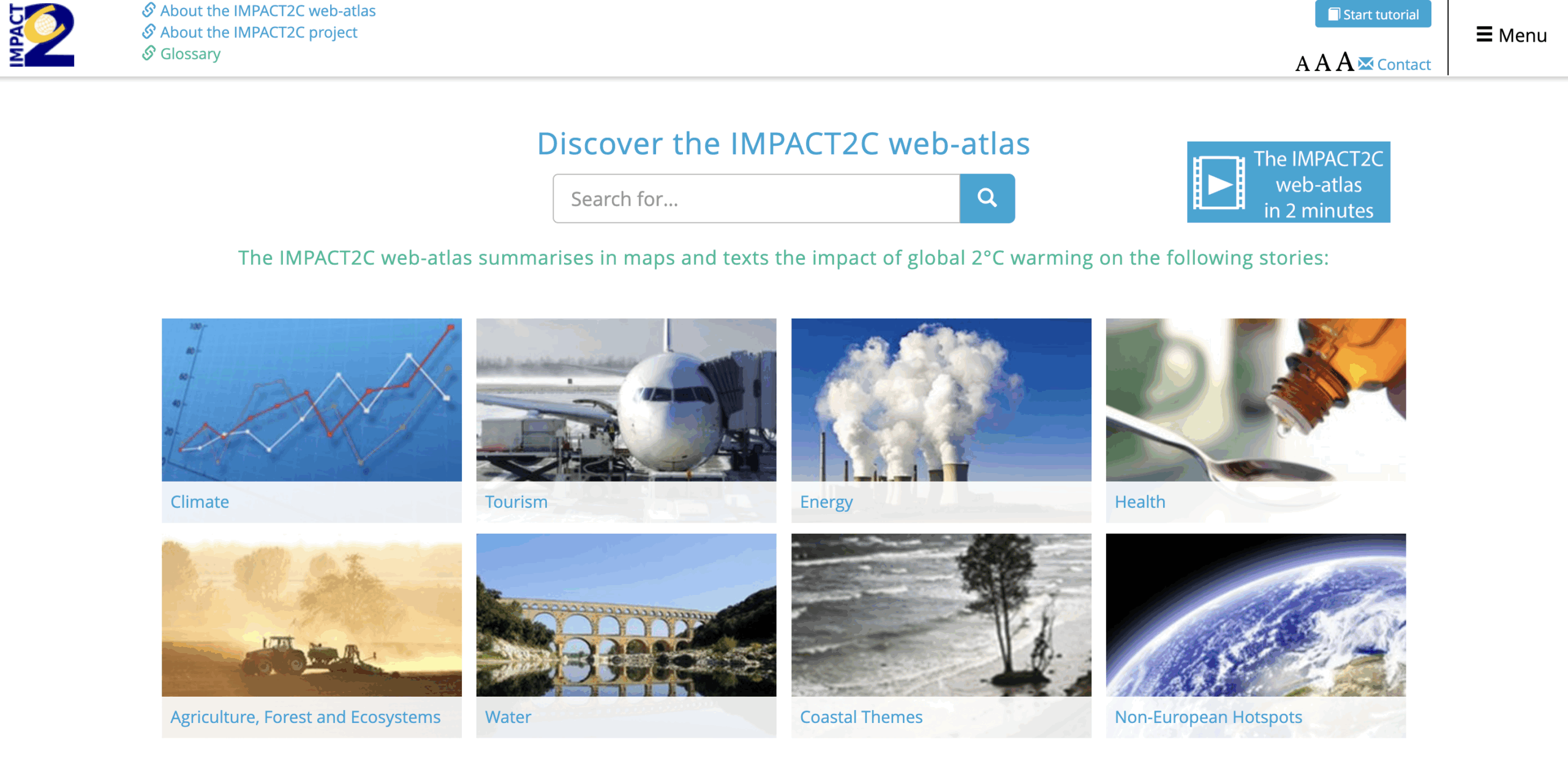 IMPACT2C web-atlas